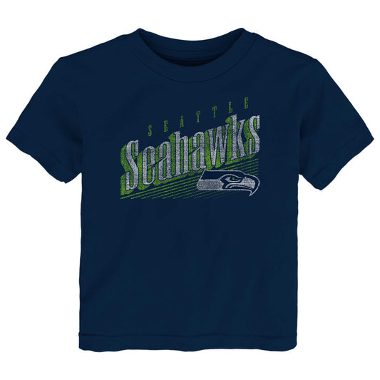 Toddler College Navy Seattle Seahawks Winning Streak T-Shirt