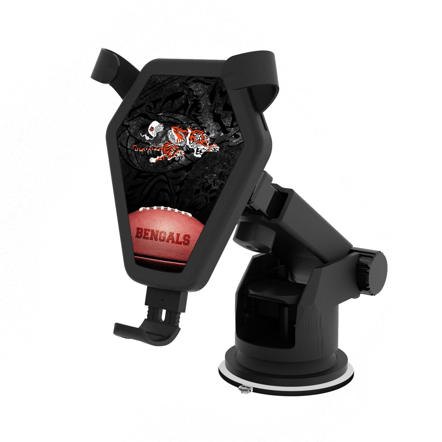 Cincinnati Bengals 10-Watt Legendary Design Wireless Car Charger