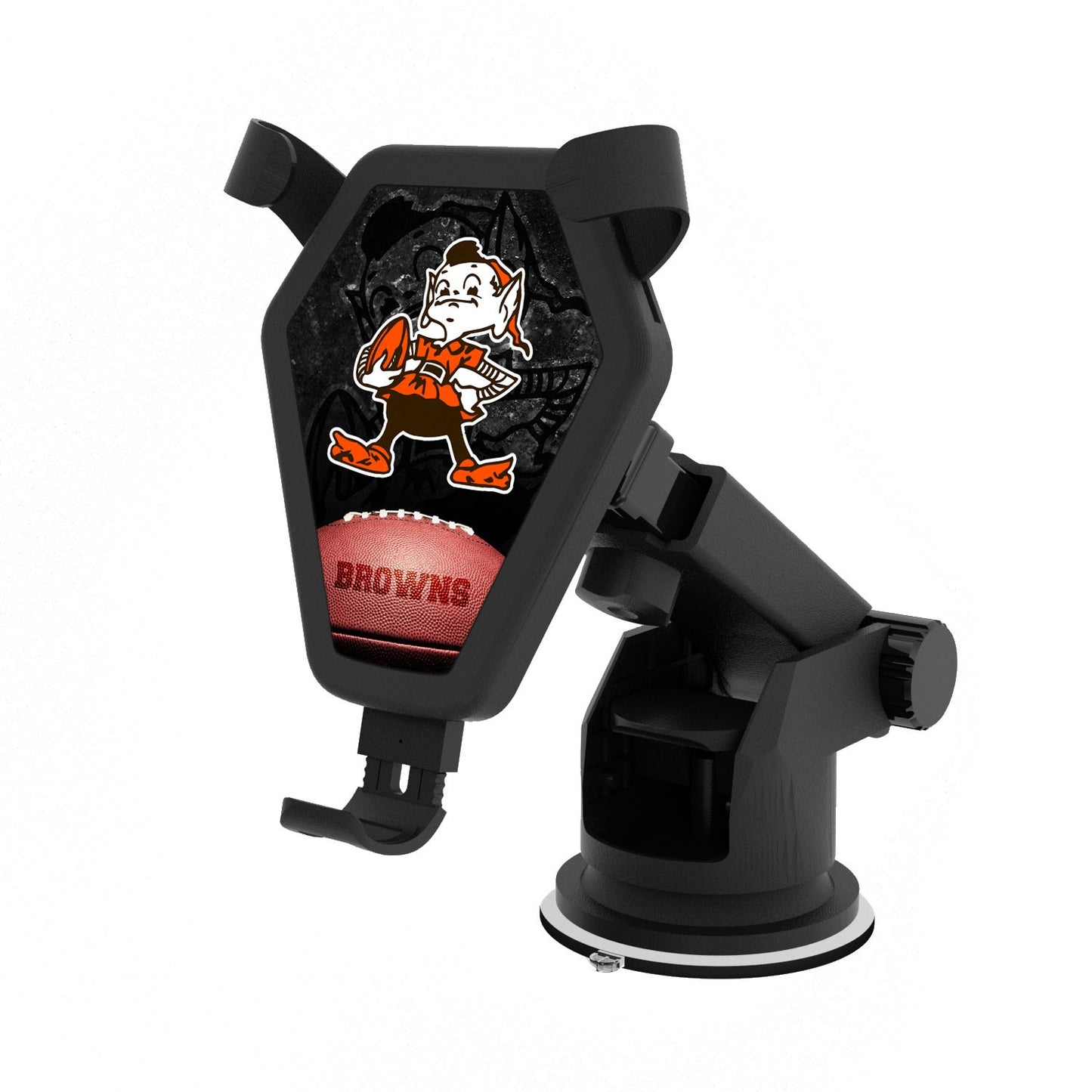 Cleveland Browns 10-Watt Legendary Design Wireless Car Charger