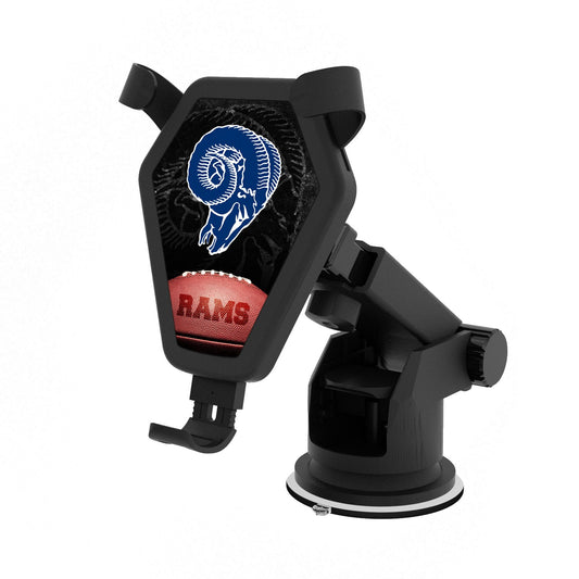 Los Angeles Rams 10-Watt Legendary Design Wireless Car Charger