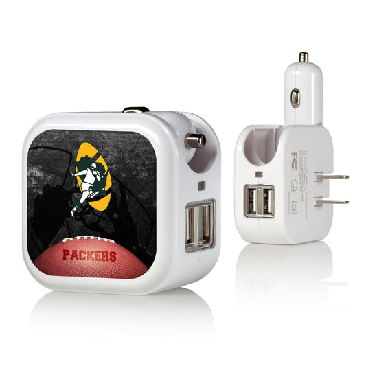 Green Bay Packers 2-in-1 Legendary Design USB Charger