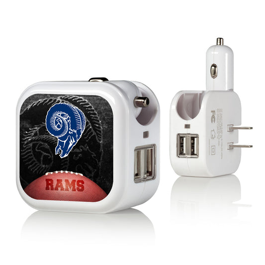 Los Angeles Rams 2-in-1 Legendary Design USB Charger