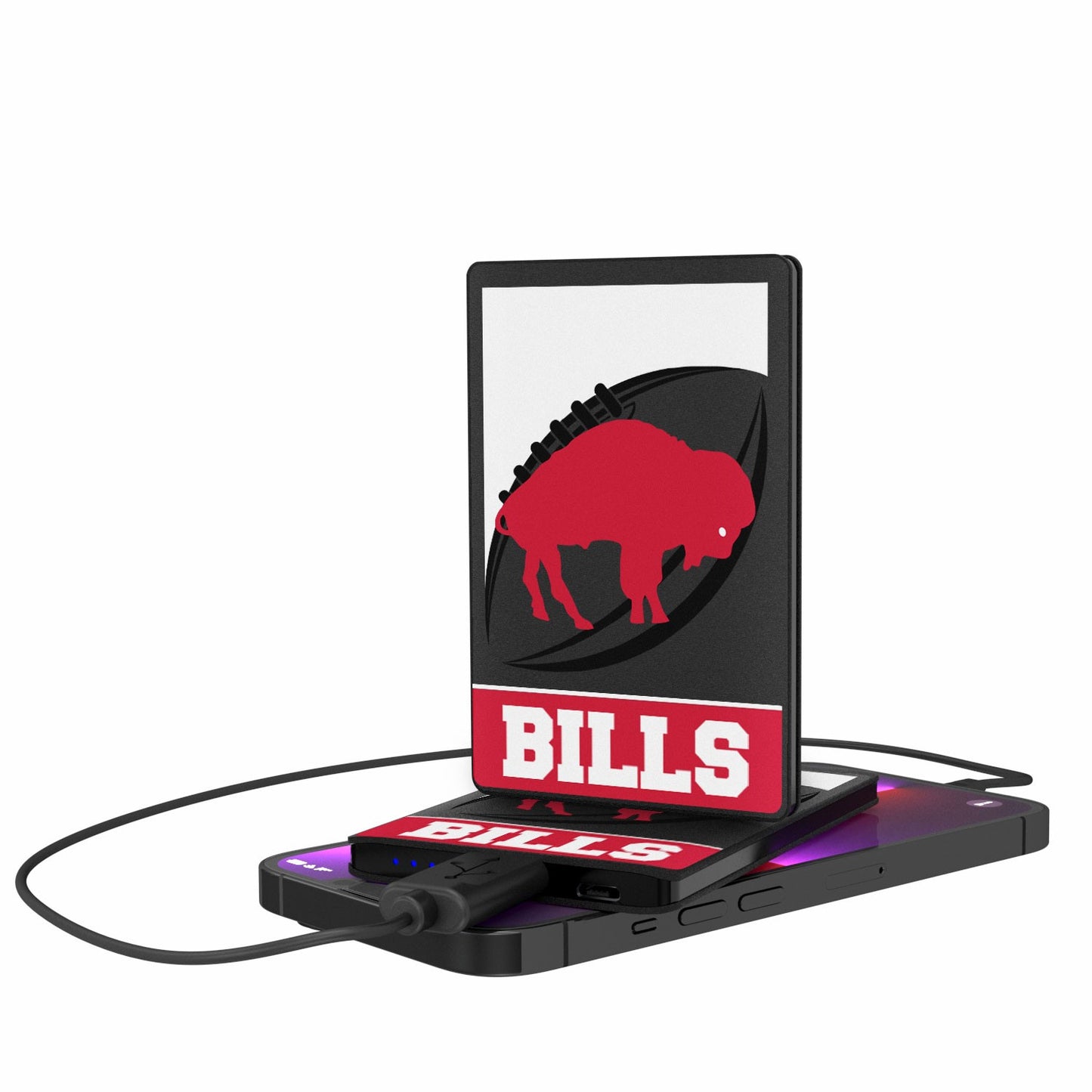 Buffalo Bills 2500 mAh Passtime Design Credit Card Powerbank