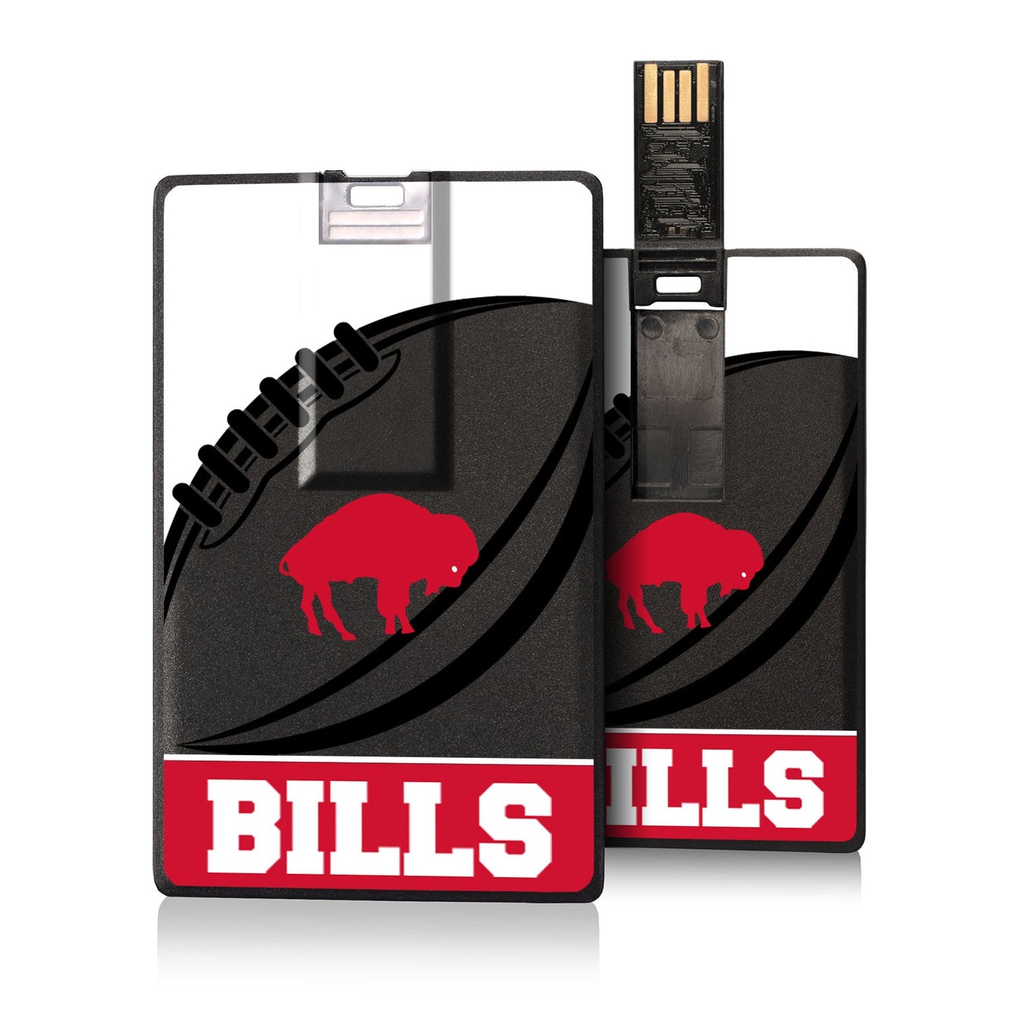 Buffalo Bills 32GB Passtime Design Credit Card USB Drive