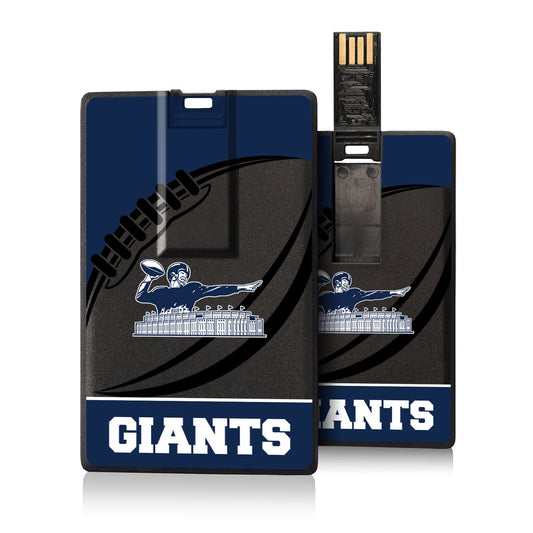 New York Giants 32GB Passtime Design Credit Card USB Drive