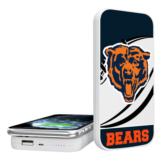 Chicago Bears 5000 mAh Passtime Design Wireless Power Bank