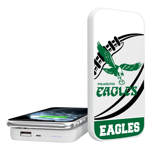 Philadelphia Eagles 5000 mAh Passtime Design Wireless Power Bank