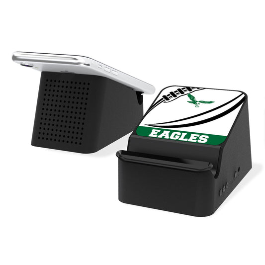 Philadelphia Eagles 5-Watt Passtime Design Wireless Charging Station and Bluetooth Speaker