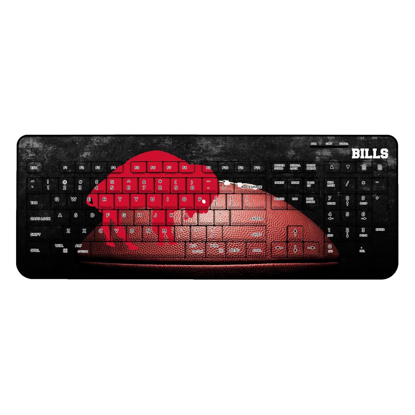 Buffalo Bills Legendary Design Wireless Keyboard