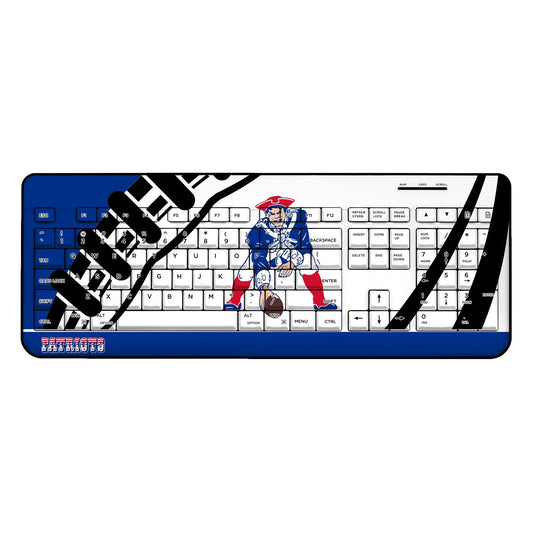 New England Patriots Passtime Design Wireless Keyboard