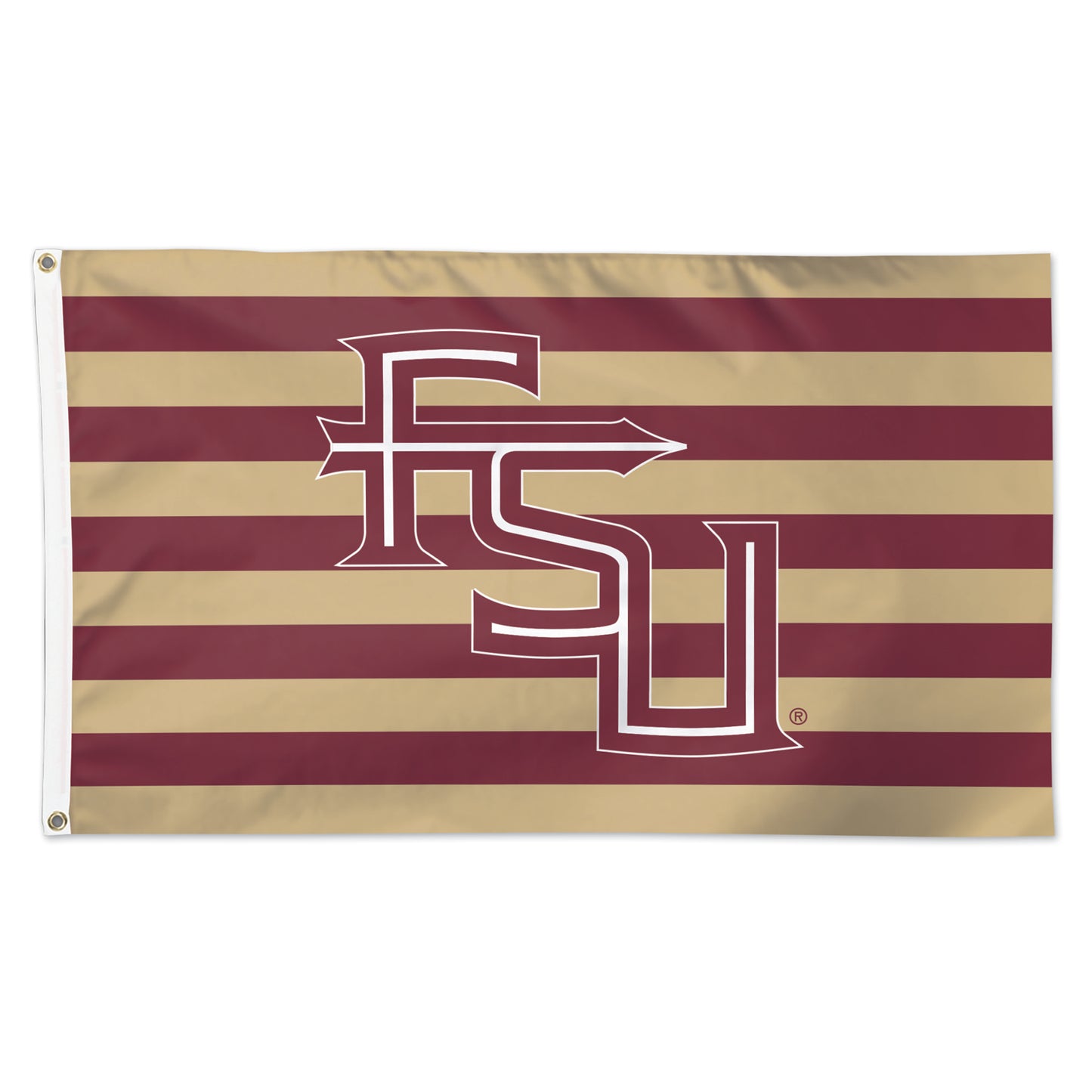 WinCraft Florida State Seminoles 3' x 5' Stripe Deluxe Single-Sided Flag