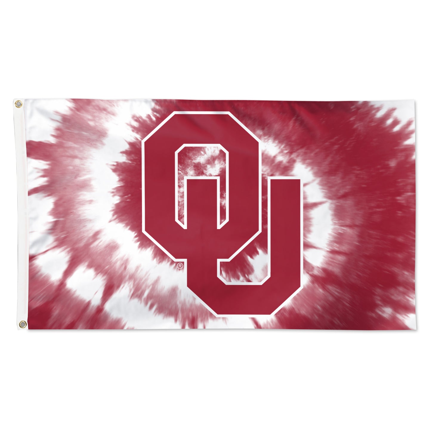 WinCraft Oklahoma Sooners 3' x 5' Tie-Dye Deluxe Single-Sided Flag