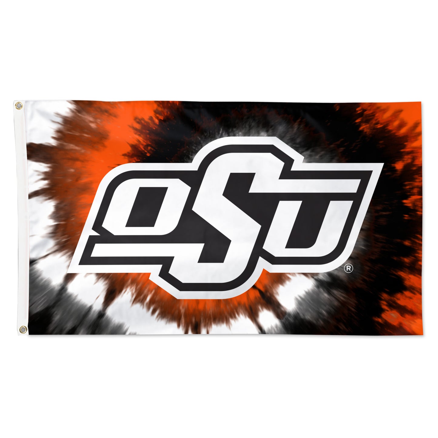WinCraft Oklahoma State Cowboys 3' x 5' Tie-Dye Deluxe Single-Sided Flag