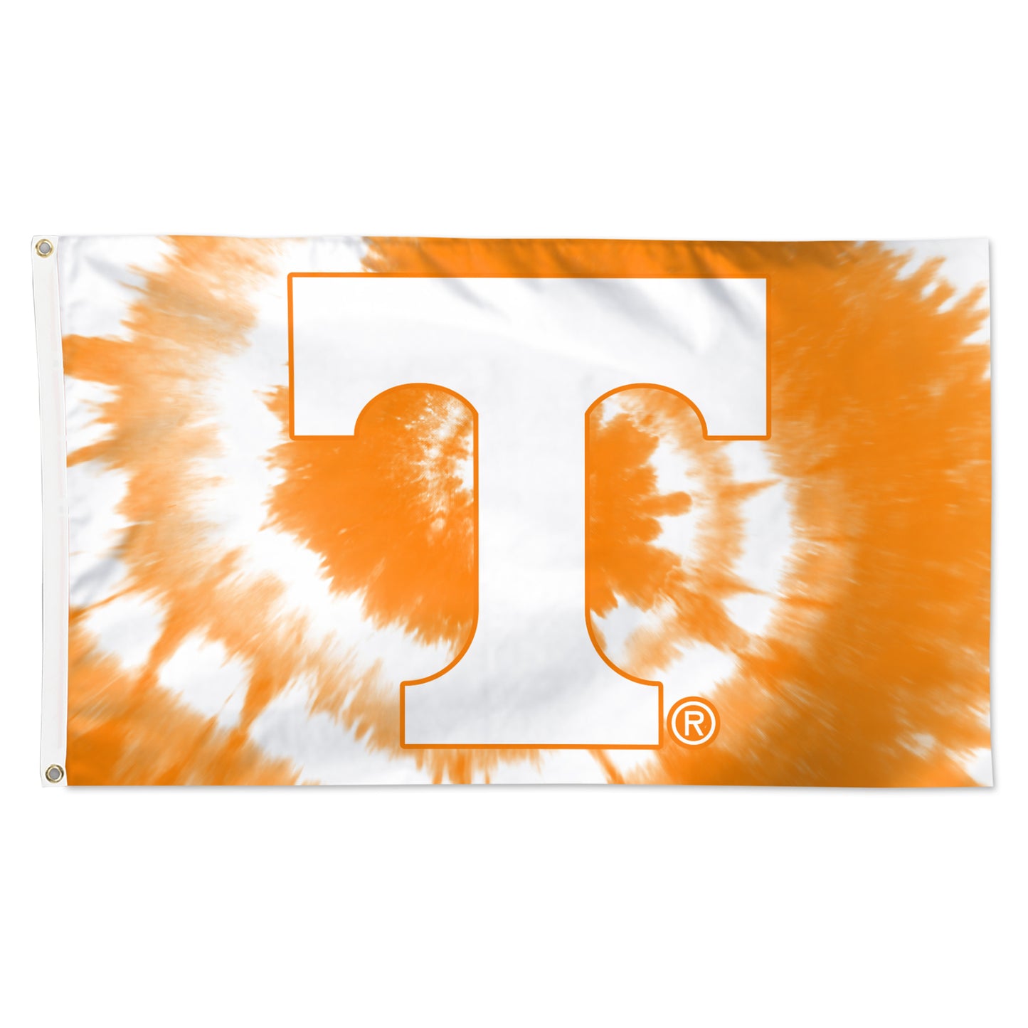 WinCraft Tennessee Volunteers 3' x 5' Tie-Dye Deluxe Single-Sided Flag