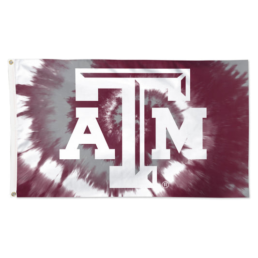 WinCraft Texas A&M Aggies 3' x 5' Tie-Dye Deluxe Single-Sided Flag