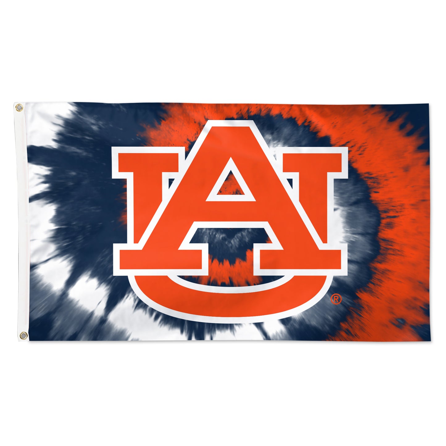 WinCraft Auburn Tigers 3' x 5' Tie-Dye Deluxe Single-Sided Flag