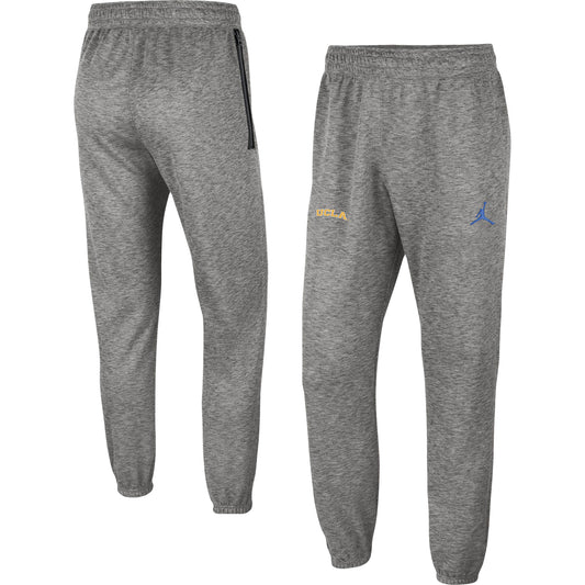 Men's Jordan Brand Heather Gray UCLA Bruins Team Logo Spotlight Performance Pants