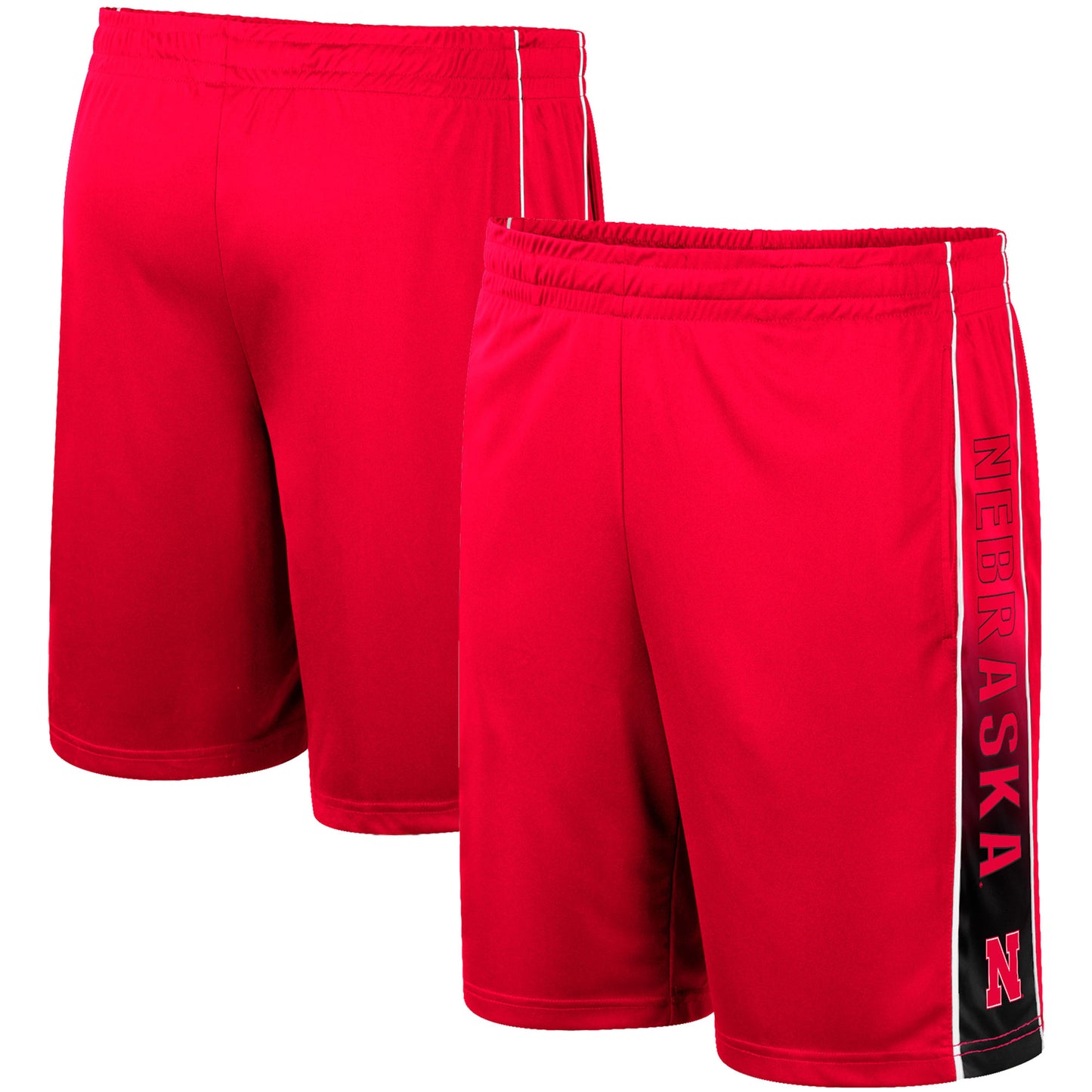 Men's Colosseum Scarlet Nebraska Huskers Lazarus Shorts