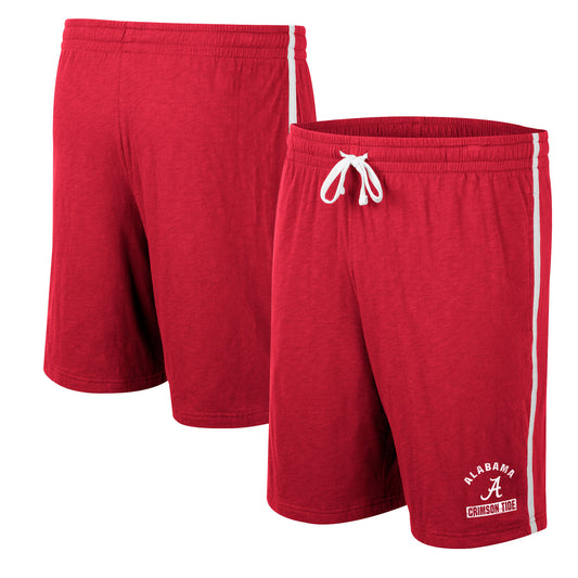 Men's Colosseum Crimson Alabama Crimson Tide Thunder Slub Shorts