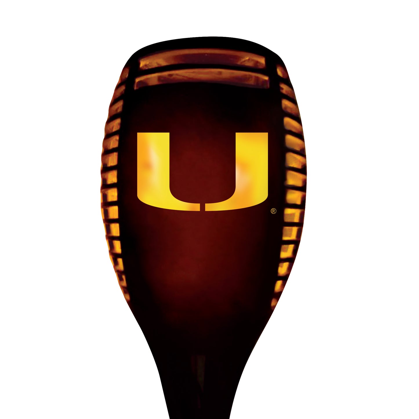 Miami Hurricanes LED Solar Torch