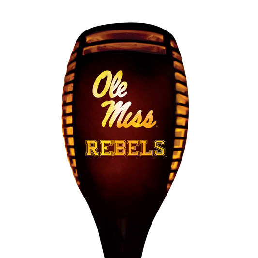 Ole Miss Rebels LED Solar Torch