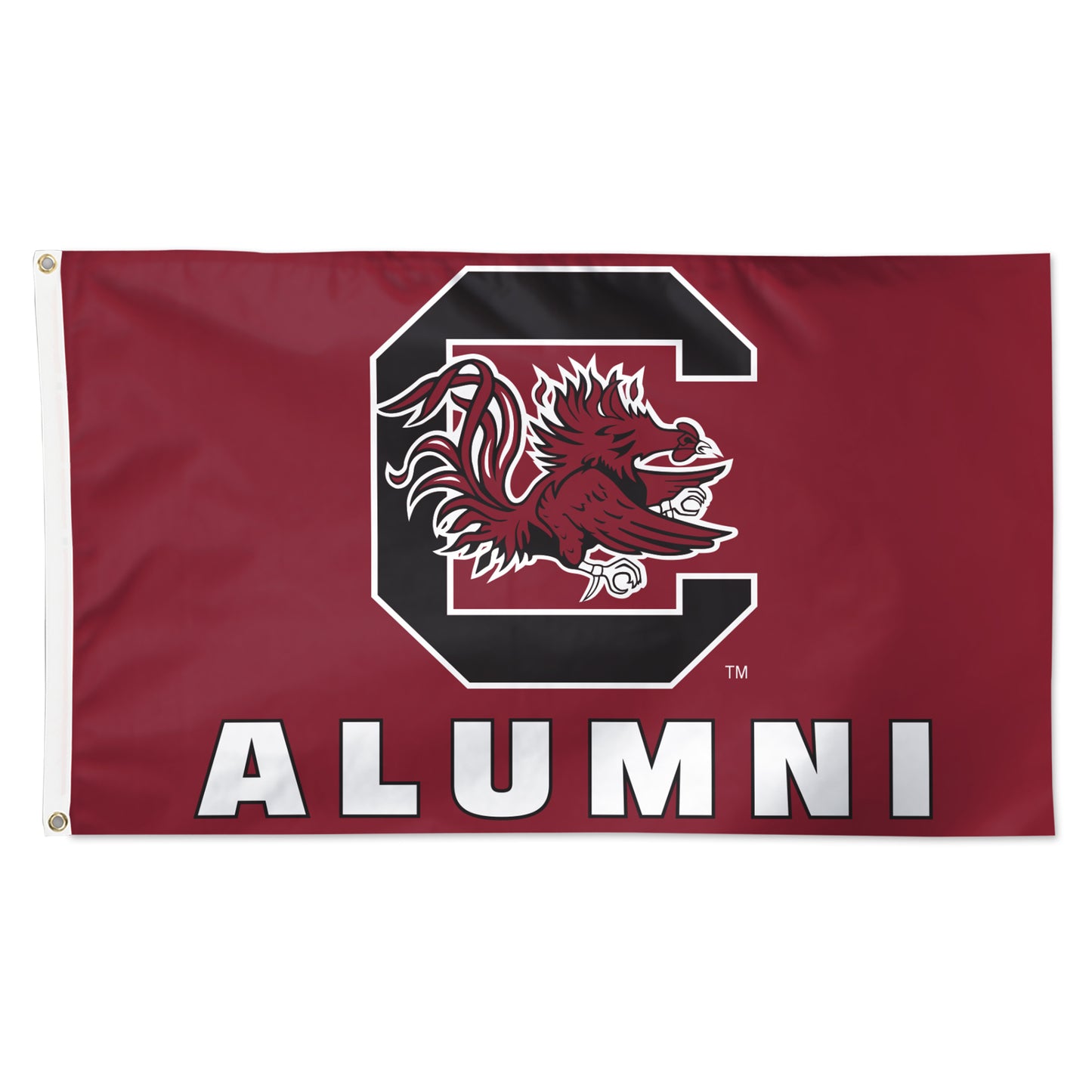 WinCraft South Carolina Gamecocks 3' x 5' Single-Sided Deluxe Alumni School Supporter Flag