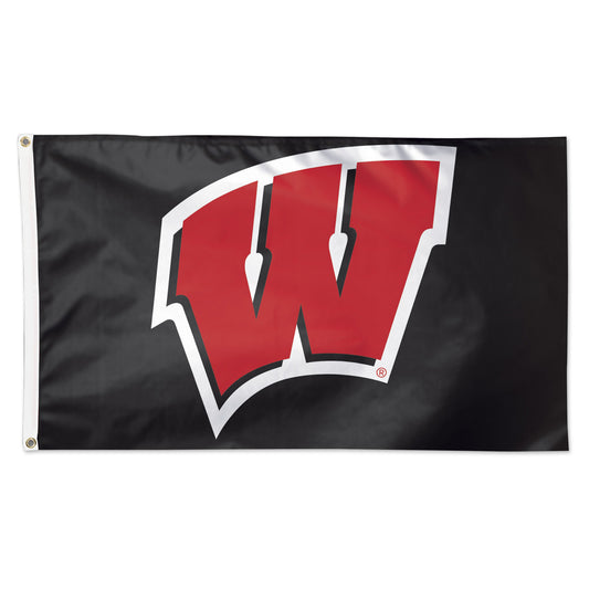 WinCraft Wisconsin Badgers 3' x 5' Single-Sided Vibrant Deluxe Team Flag