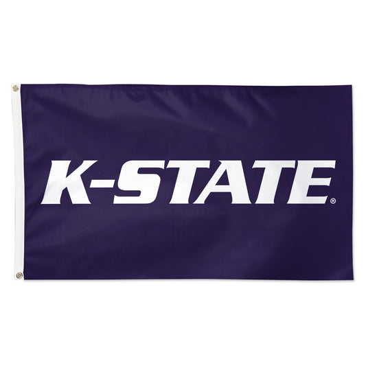 WinCraft Kansas State Wildcats 3' x 5' Single-Sided Vibrant Deluxe Team Flag