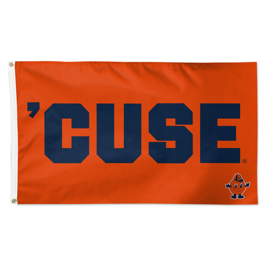 WinCraft Syracuse Orange 3' x 5' Single-Sided Deluxe Secondary Team Logo Flag