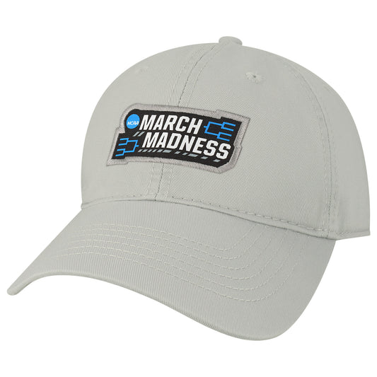 Men's Legacy Athletic Gray 2023 NCAA Men's Basketball Tournament March Madness EZA Relaxed Twill Adjustable Hat