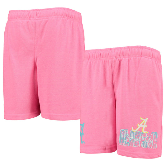 Youth Pink Alabama Crimson Tide Super Fresh Neon Daze Shorts