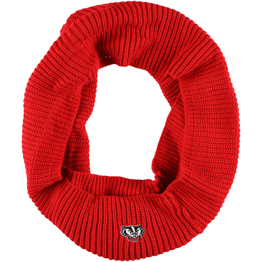 Women's ZooZatz Wisconsin Badgers Knit Cowl Infinity Scarf