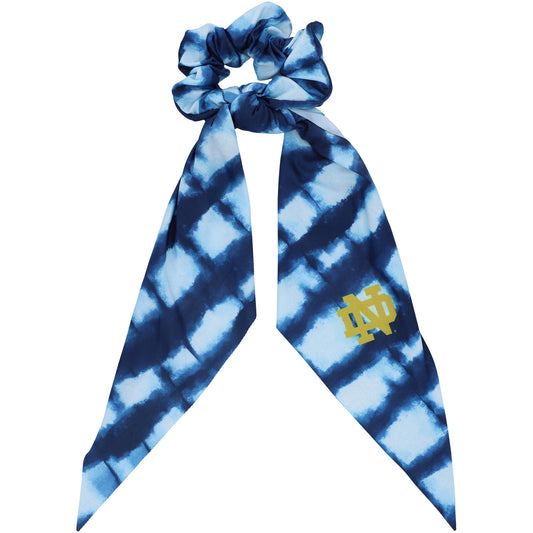 Women's ZooZatz Notre Dame Fighting Irish Tie-Dye Scrunchie Scarf