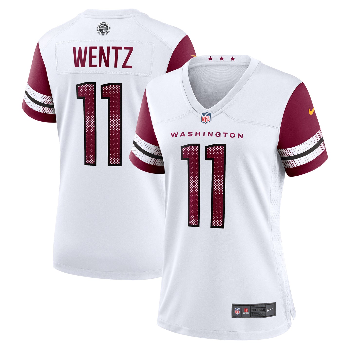 Women's Nike Carson Wentz White Washington Commanders Game Jersey