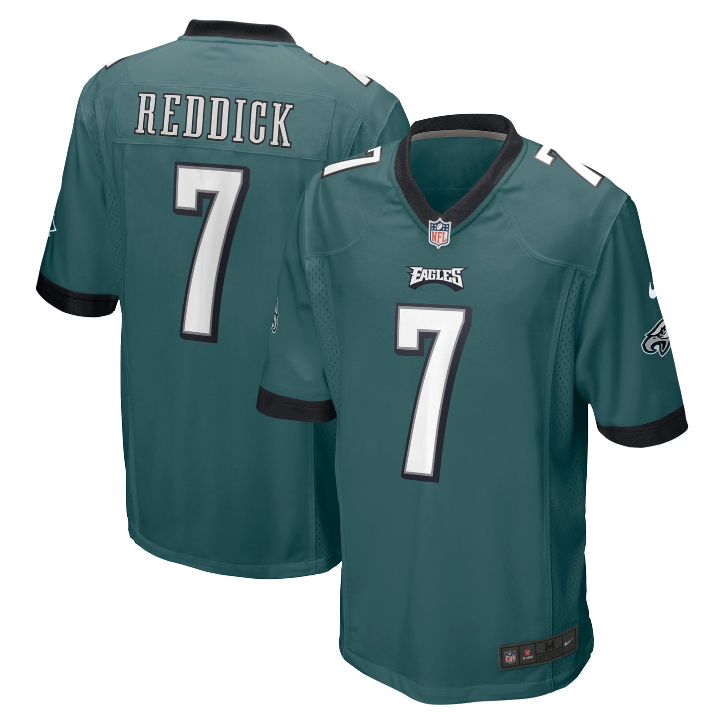 Men's Nike Haason Reddick Midnight Green Philadelphia Eagles Game Jersey