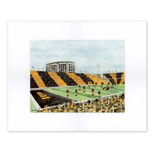 Iowa Hawkeyes 16'' x 20'' College Art Kinnick Stadium Print