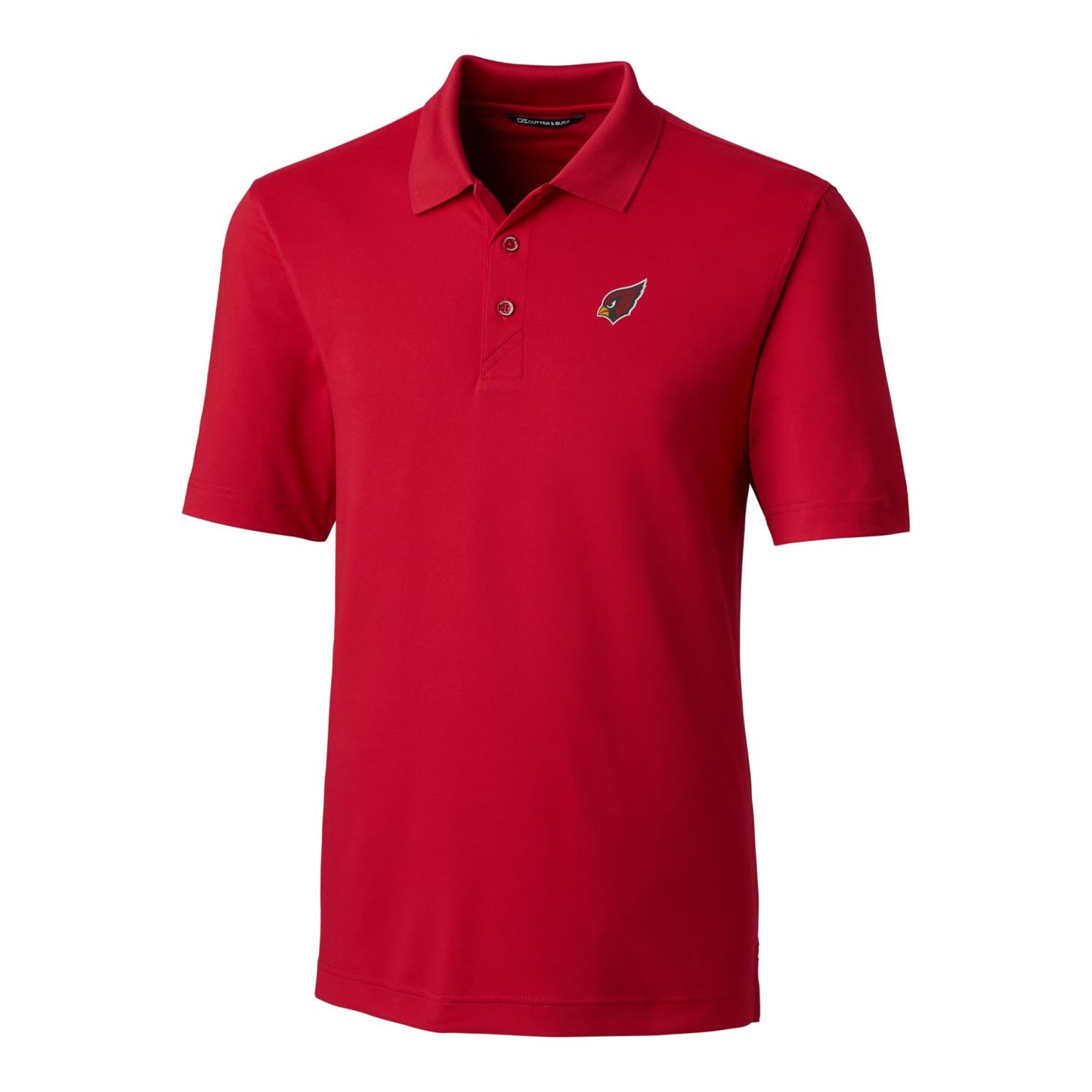 Men's Cutter & Buck Cardinal Arizona Cardinals Big & Tall Forge Stretch Polo