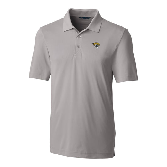 Men's Cutter & Buck Gray Jacksonville Jaguars Big & Tall Forge Stretch Polo