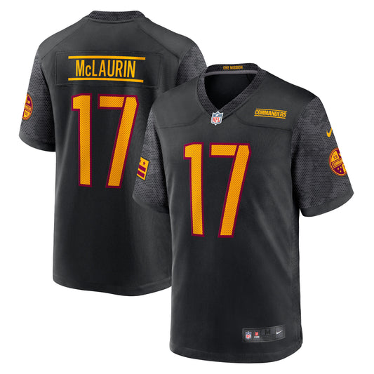 Men's Nike Terry McLaurin Black Washington Commanders Alternate Game Player Jersey