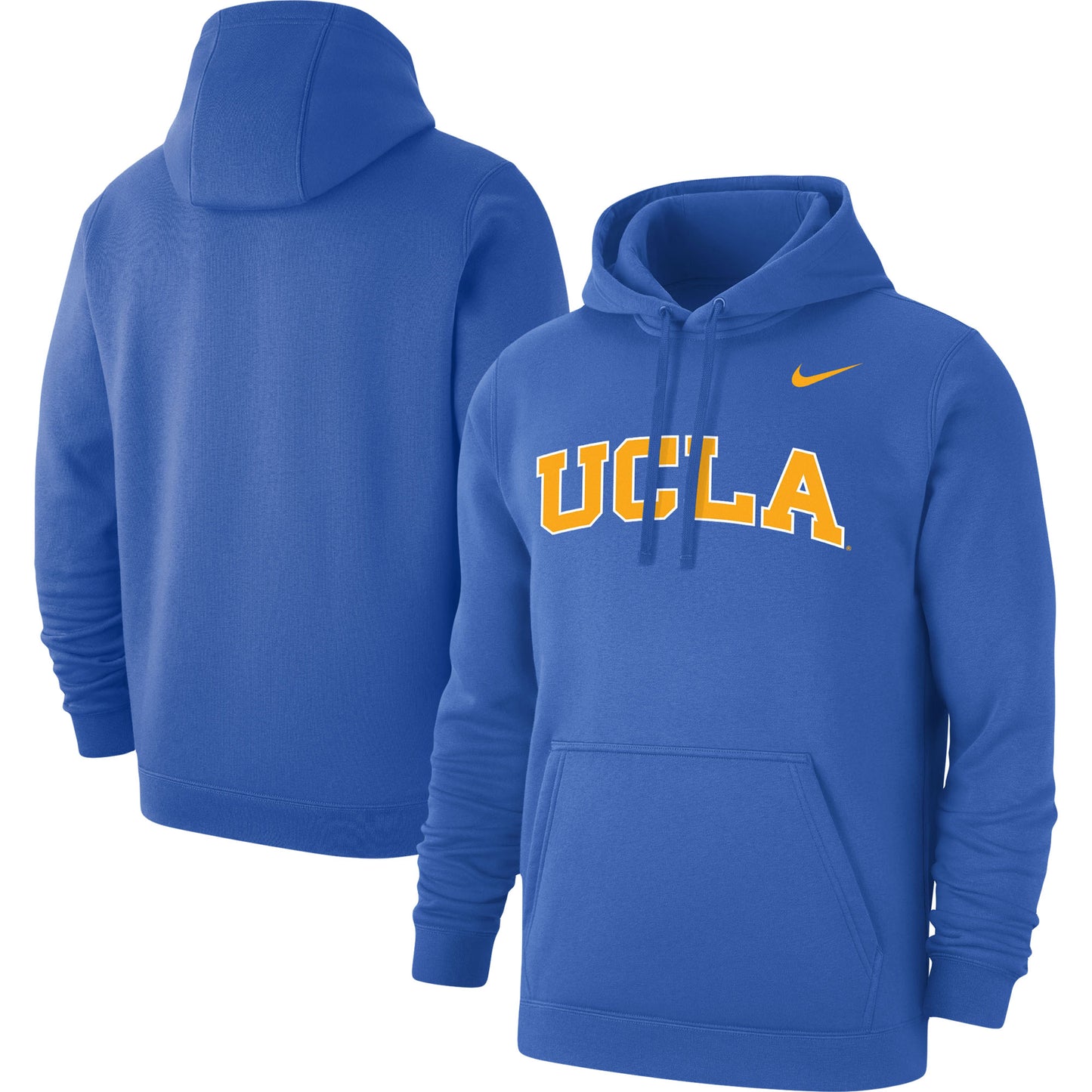 Men's Nike Blue UCLA Bruins Logo Club Pullover Hoodie