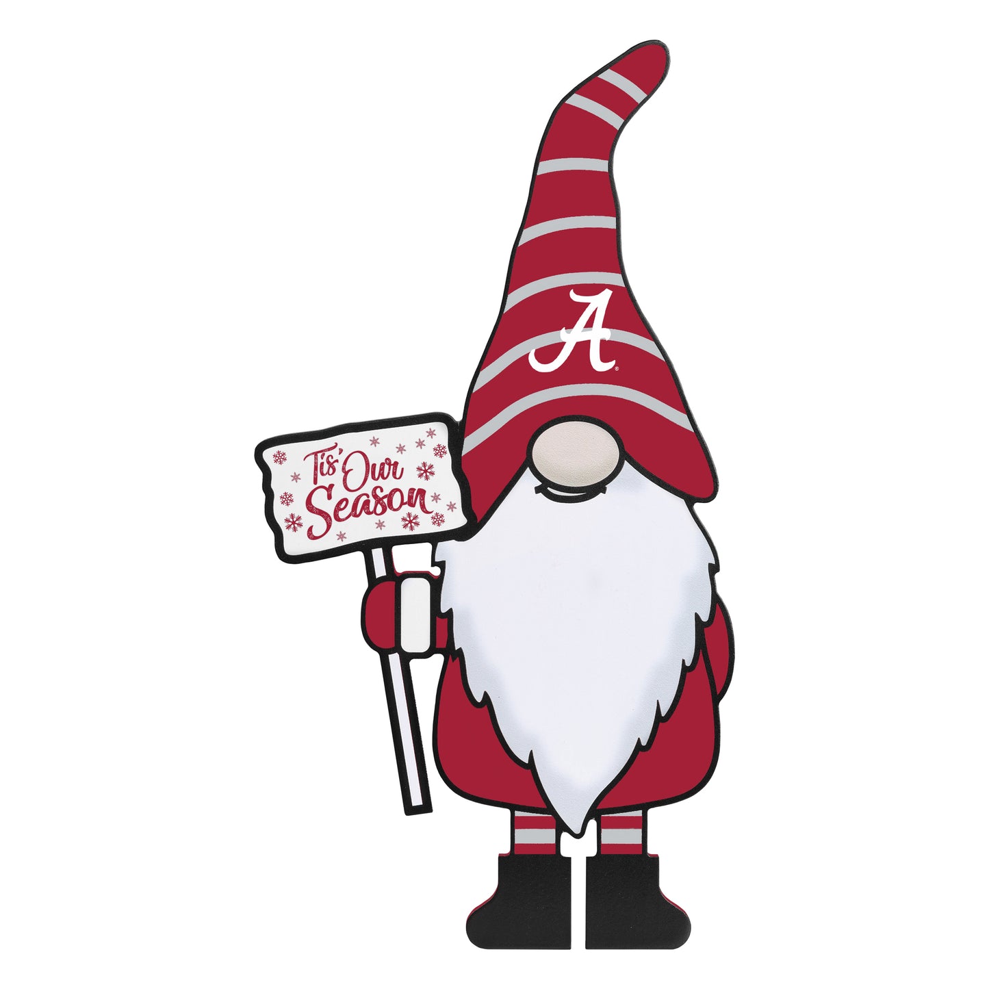 Alabama Crimson Tide FOCO 16" Tis Our Season Gnome