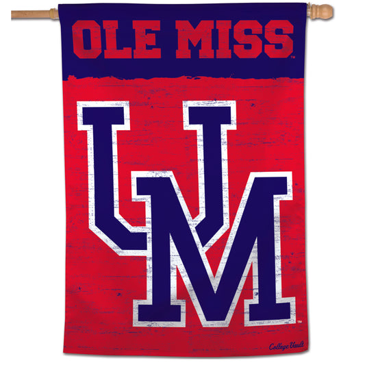 WinCraft Ole Miss Rebels 28" x 40" Team Single-Sided Vertical Banner