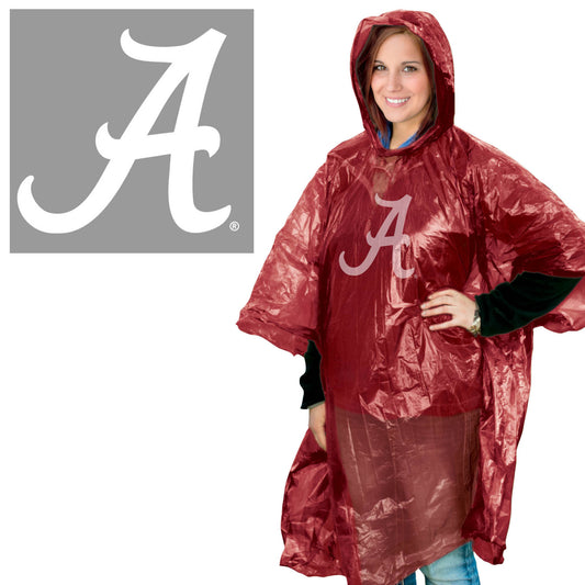 WinCraft Alabama Crimson Tide Game Day Rain Poncho
