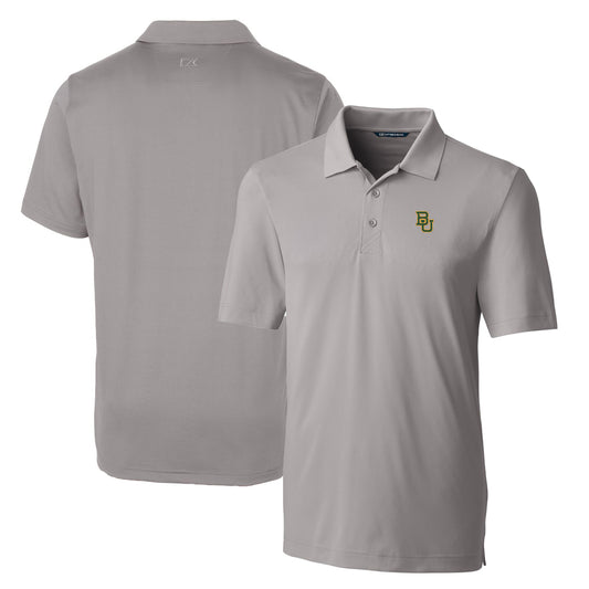 Men's Cutter & Buck Gray Baylor Bears Big & Tall Forge Stretch Polo