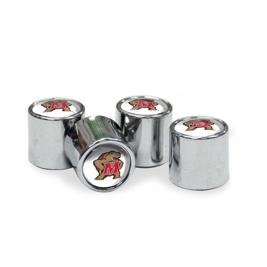 WinCraft Maryland Terrapins Mini Team Logo Valve Stem Covers