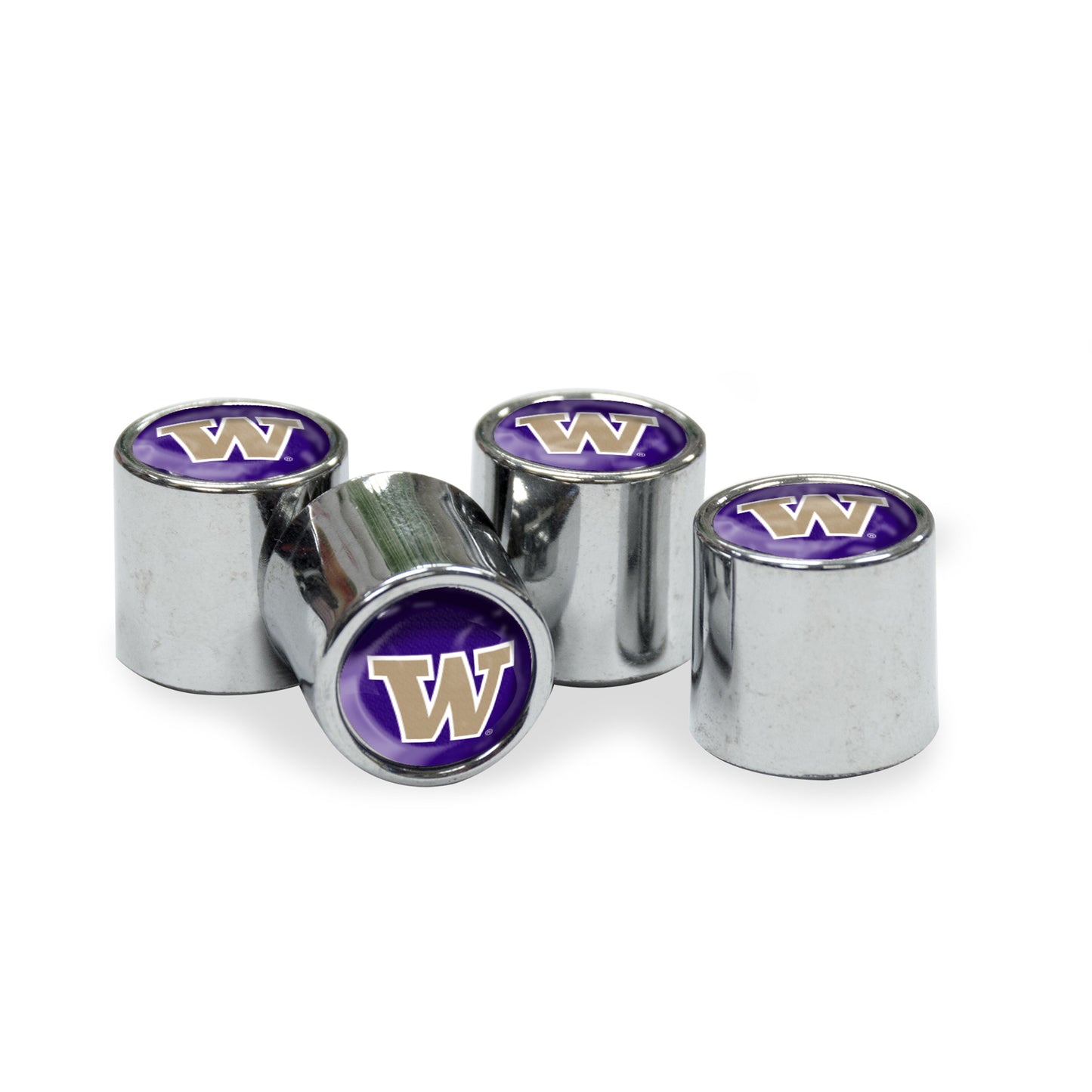 WinCraft Washington Huskies Mini Team Logo Valve Stem Covers