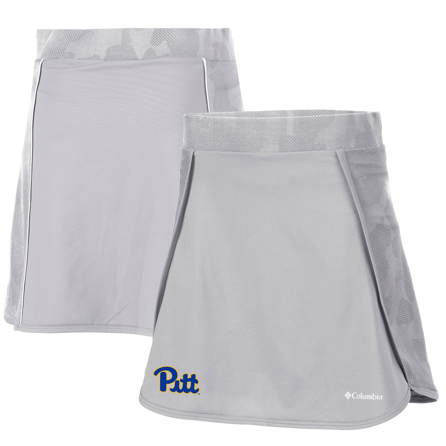 Women's Columbia Gray Pitt Panthers Up Next Skort