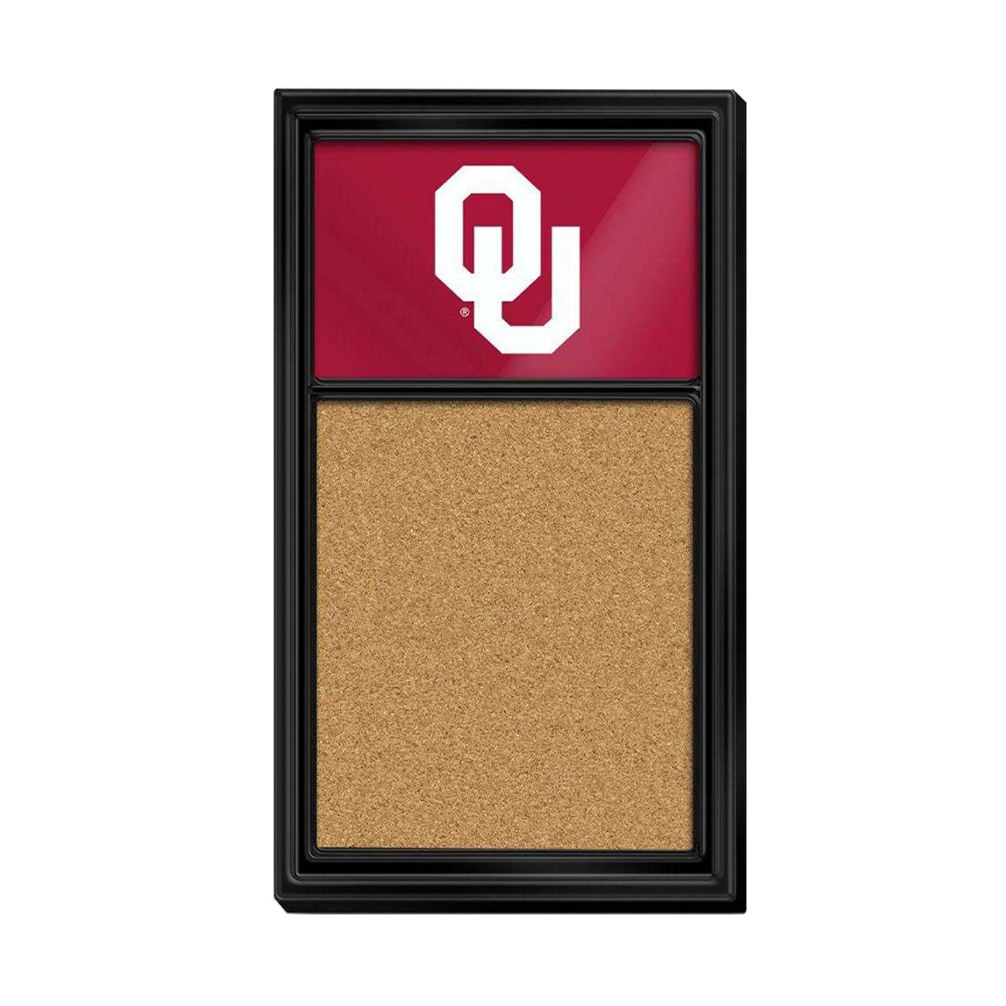 Oklahoma Sooners 31'' x 17.5'' Cork Note Board