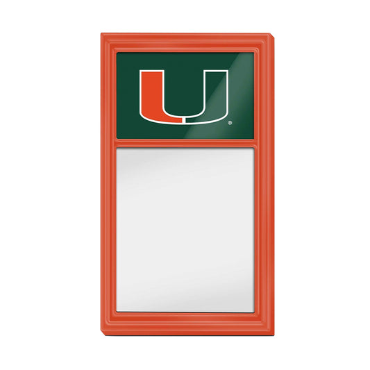 Miami Hurricanes 31'' x 17.5'' Dry Erase Note Board