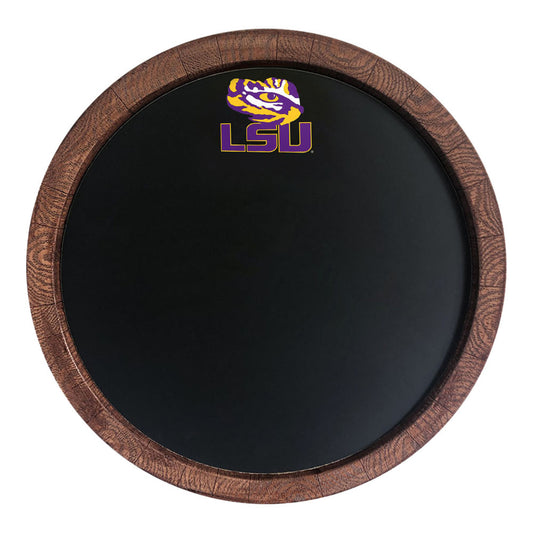 LSU Tigers 20.25'' Round Chalkboard Faux Barrel Top Sign